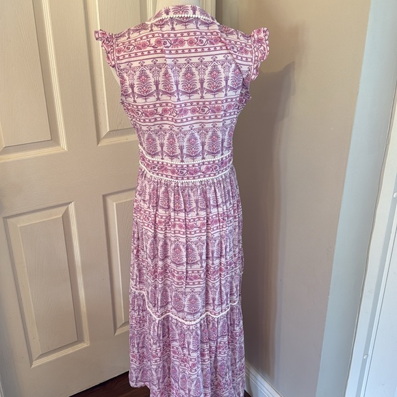 bindu Paisley Maxi Dress, Size S - Picture 6 of 6